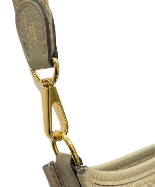 HERMES（エルメス）HERMES (エルメス) エブリン TPM /ゴールド金具/トリヨンクレマンス/ベージュマルファ/B刻印 ベージュマルファ サイズ:TPMの古着・服飾アイテム