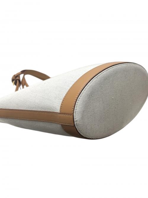 PRADA（プラダ）PRADA (プラダ) キャンバストートバッグ/1BG471 ベージュ サイズ:-の古着・服飾アイテム