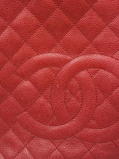 CHANEL（シャネル）CHANEL (シャネル) GSTトートバッグ/グランドショッピングトート/シルバー金具/A50995 レッド サイズ:-の古着・服飾アイテム