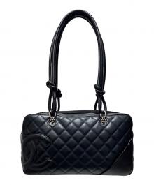 CHANEL（シャネル）の古着「カンボン ボーリングバッグ」｜ブラック