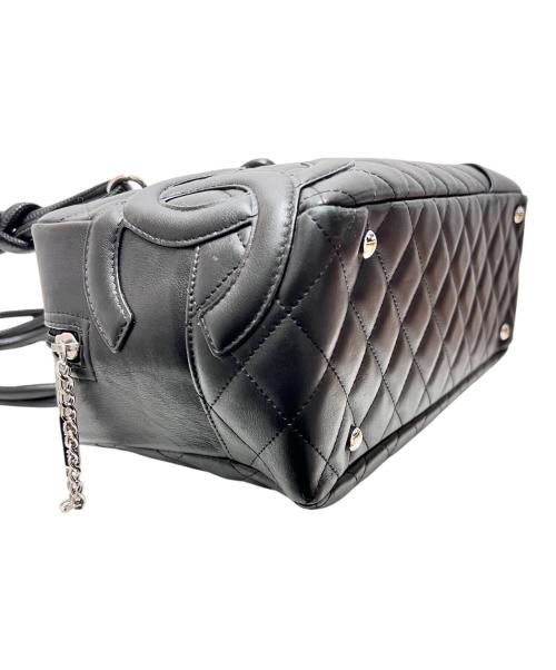 CHANEL（シャネル）CHANEL (シャネル) カンボン ボーリングバッグ ブラック サイズ:-の古着・服飾アイテム