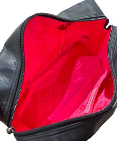 CHANEL（シャネル）CHANEL (シャネル) カンボン ボーリングバッグ ブラック サイズ:-の古着・服飾アイテム