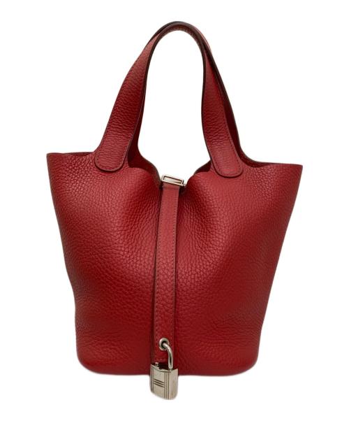 HERMES（エルメス）HERMES (エルメス) ピコタン ロック PM レッド系 サイズ:PMの古着・服飾アイテム