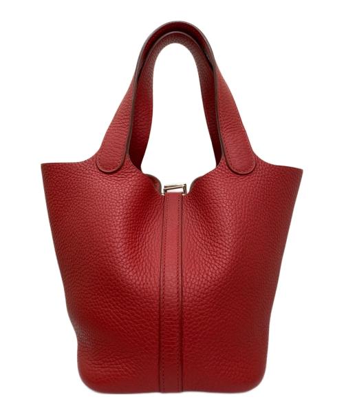 HERMES（エルメス）HERMES (エルメス) ピコタン ロック PM レッド系 サイズ:PMの古着・服飾アイテム