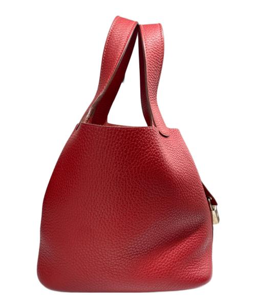HERMES（エルメス）HERMES (エルメス) ピコタン ロック PM レッド系 サイズ:PMの古着・服飾アイテム
