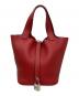 HERMES（エルメス）の古着「ピコタン ロック PM」｜レッド系