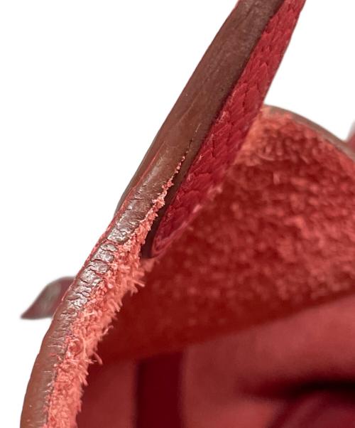 HERMES（エルメス）HERMES (エルメス) ピコタン ロック PM/シルバー金具/トリヨンクレマンス/レッド系/□Q刻印 レッド系 サイズ:PMの古着・服飾アイテム