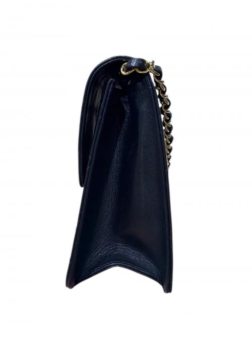 CHANEL（シャネル）CHANEL (シャネル) プッシュロックチェーンショルダーバッグ/A03569 ブラック サイズ:-の古着・服飾アイテム