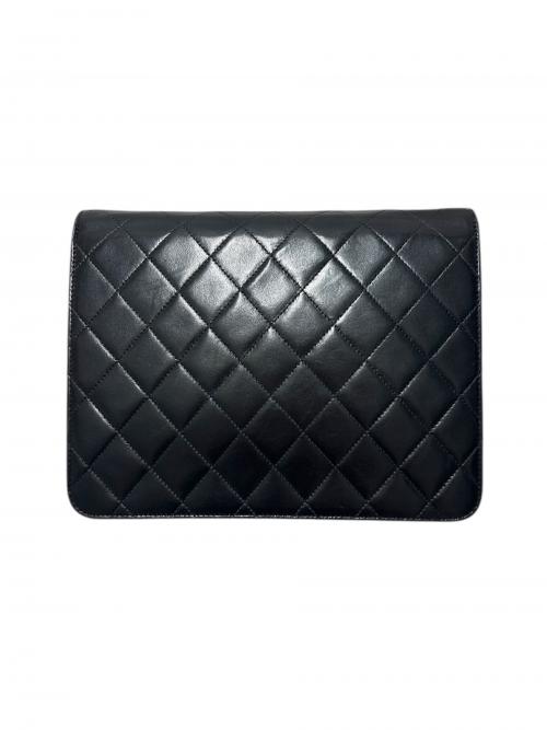 CHANEL（シャネル）CHANEL (シャネル) プッシュロックチェーンショルダーバッグ/A03569 ブラック サイズ:-の古着・服飾アイテム