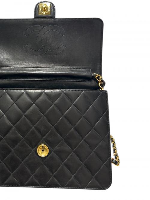 CHANEL（シャネル）CHANEL (シャネル) プッシュロックチェーンショルダーバッグ/A03569 ブラック サイズ:-の古着・服飾アイテム