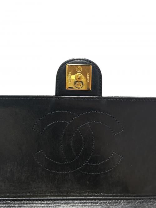CHANEL（シャネル）CHANEL (シャネル) プッシュロックチェーンショルダーバッグ/A03569 ブラック サイズ:-の古着・服飾アイテム