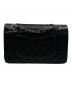 CHANEL (シャネル) マトラッセ25　Wフラップチェーンショルダーバッグ ブラック サイズ:25：630000円