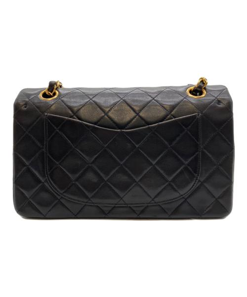 CHANEL（シャネル）CHANEL (シャネル) Wフラップマトラッセ/チェーンショルダーバッグ ブラック サイズ:23の古着・服飾アイテム