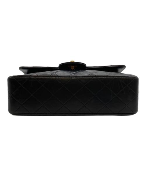 CHANEL（シャネル）CHANEL (シャネル) Wフラップマトラッセ/チェーンショルダーバッグ ブラック サイズ:23の古着・服飾アイテム