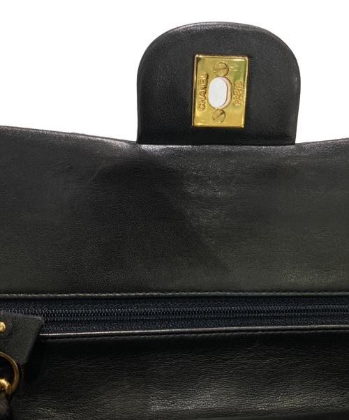 CHANEL（シャネル）CHANEL (シャネル) Wフラップマトラッセ/チェーンショルダーバッグ ブラック サイズ:23の古着・服飾アイテム