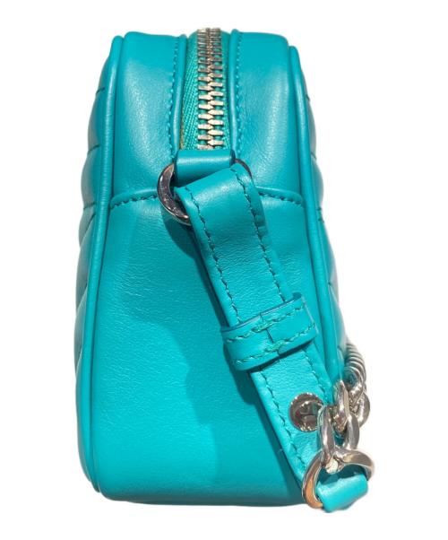 PRADA（プラダ）PRADA (プラダ) ダイアグラムショルダーバッグ グリーンの古着・服飾アイテム