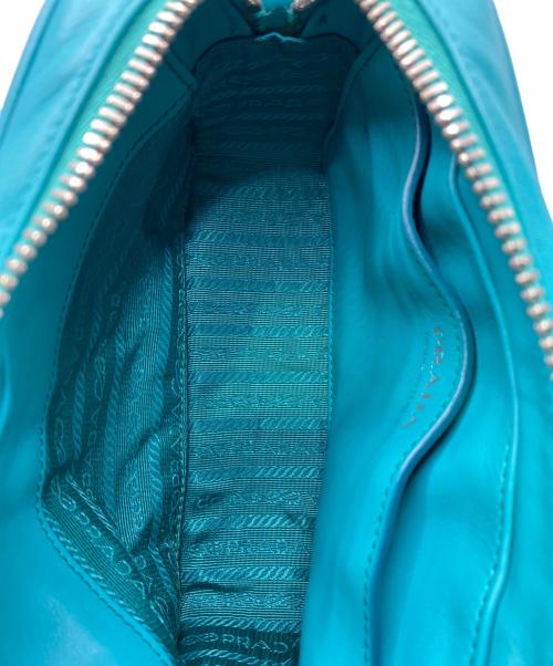 PRADA（プラダ）PRADA (プラダ) ダイアグラムショルダーバッグ グリーンの古着・服飾アイテム