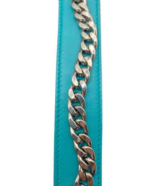 PRADA（プラダ）PRADA (プラダ) ダイアグラムショルダーバッグ グリーンの古着・服飾アイテム