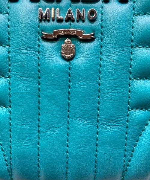 PRADA（プラダ）PRADA (プラダ) ダイアグラムショルダーバッグ グリーンの古着・服飾アイテム