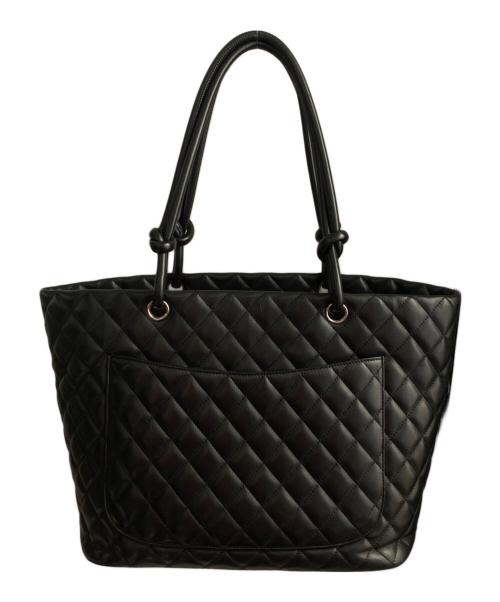 CHANEL（シャネル）CHANEL (シャネル) トートバッグ ブラックの古着・服飾アイテム