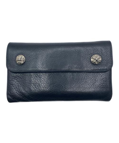 CHROME HEARTS（クロムハーツ）CHROME HEARTS (クロムハーツ) ウェーブウォレット ブラック サイズ:-の古着・服飾アイテム