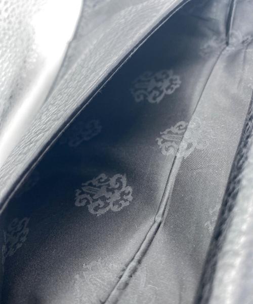 CHROME HEARTS（クロムハーツ）CHROME HEARTS (クロムハーツ) ウェーブウォレット ブラック サイズ:-の古着・服飾アイテム