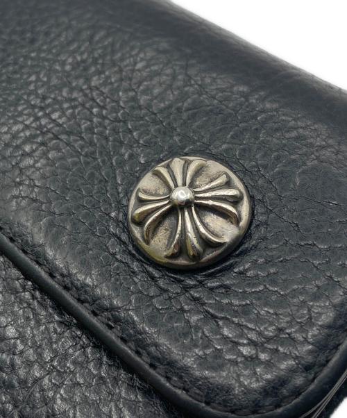 CHROME HEARTS（クロムハーツ）CHROME HEARTS (クロムハーツ) ウェーブウォレット ブラック サイズ:-の古着・服飾アイテム