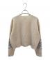 LOEWE (ロエベ) アナグラムインターシャセーター ベージュ サイズ:S：75000円