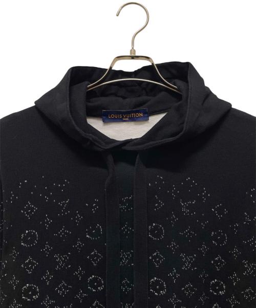 LOUIS VUITTON（ルイ ヴィトン）LOUIS VUITTON (ルイ ヴィトン) モノグラムグラディエントパーカー ブラック サイズ:Ｓの古着・服飾アイテム