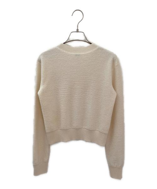LOEWE（ロエベ）LOEWE (ロエベ) アナグラムパイルニット ベージュ サイズ:XSの古着・服飾アイテム