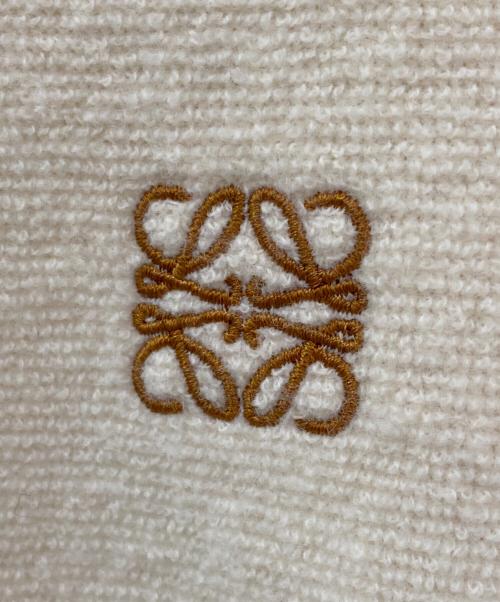 LOEWE（ロエベ）LOEWE (ロエベ) アナグラムパイルニット ベージュ サイズ:XSの古着・服飾アイテム