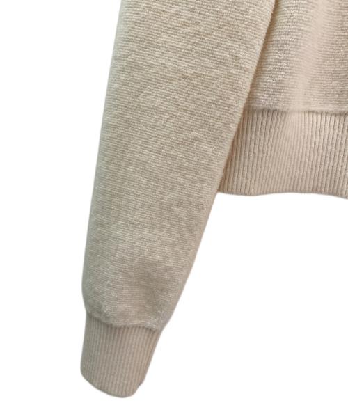 LOEWE（ロエベ）LOEWE (ロエベ) アナグラムパイルニット ベージュ サイズ:XSの古着・服飾アイテム