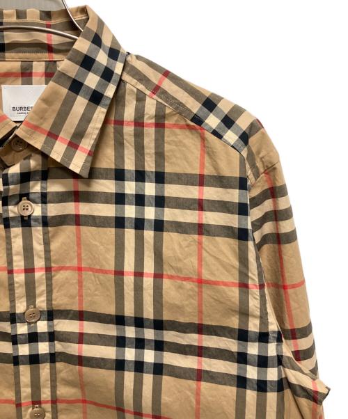 BURBERRY（バーバリー）BURBERRY (バーバリー) ノバチェックシャツ ベージュ サイズ:Sの古着・服飾アイテム