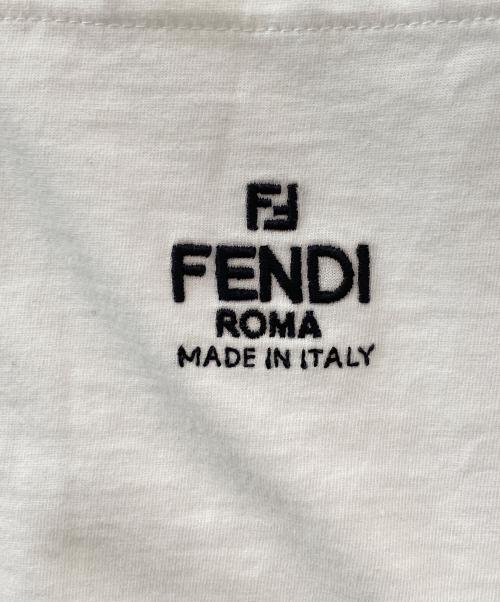 FENDI（フェンディ）FENDI (フェンディ) クロップドTシャツ ホワイト サイズ:XXSの古着・服飾アイテム
