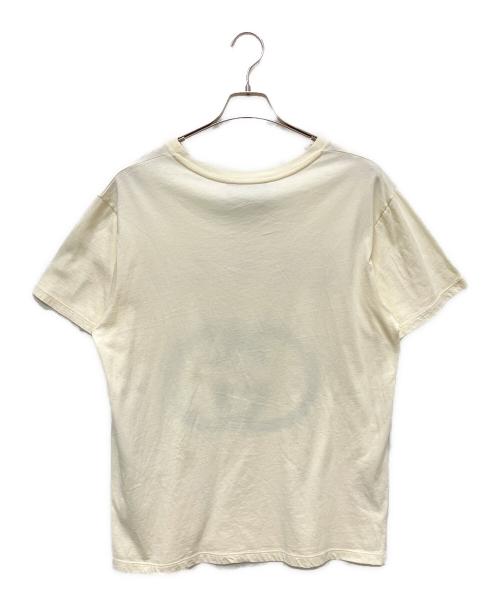 GUCCI（グッチ）GUCCI (グッチ) インターロッキングプリントTシャツ オフホワイト サイズ:Mの古着・服飾アイテム