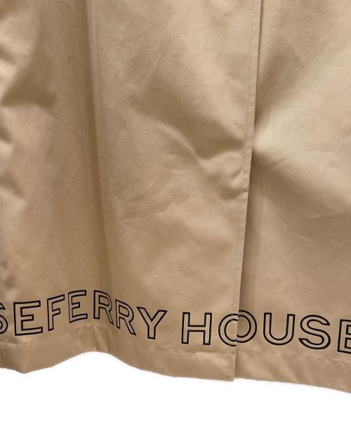 BURBERRY（バーバリー）BURBERRY (バーバリー) ホースフェリーステンカラーコート ベージュ サイズ:36の古着・服飾アイテム