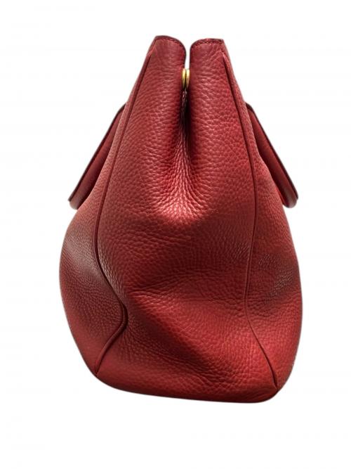 PRADA（プラダ）PRADA (プラダ) 2WAY ヴィッテロダイノ ハンドバッグ/BN2579 レッド サイズ:-の古着・服飾アイテム