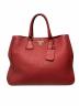 PRADA（プラダ）の古着「2WAY ヴィッテロダイノ ハンドバッグ/BN2579」｜レッド