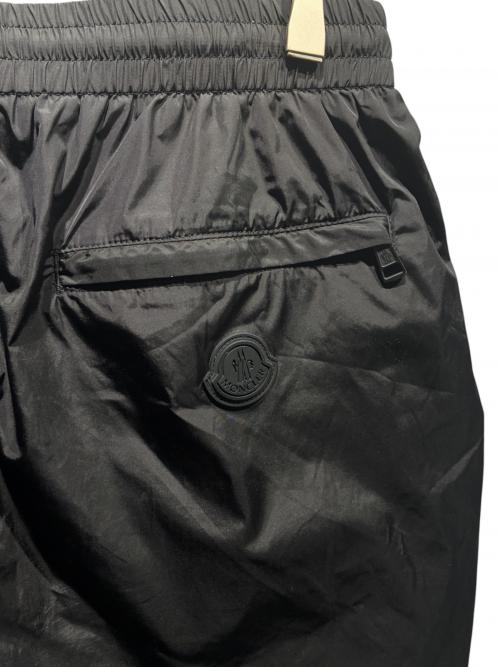 MONCLER（モンクレール）MONCLER (モンクレール) ロゴパッチスイムショーツ ブラック サイズ:Sの古着・服飾アイテム