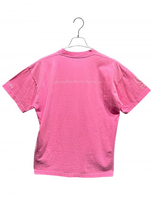 BALENCIAGA（バレンシアガ）BALENCIAGA (バレンシアガ) WFPロゴTシャツ ショッキングピンク サイズ:Sの古着・服飾アイテム