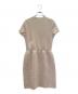 HERMES (エルメス) カシミヤ混ニットワンピース ベージュ サイズ:40：85000円