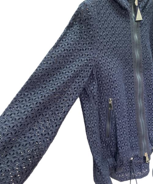 MONCLER（モンクレール）MONCLER (モンクレール) ROMBOU/レースジャケット ネイビーの古着・服飾アイテム