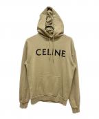 CELINEセリーヌ）の古着「コットンロゴパーカー/コットンフーディー」｜オリーブ