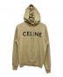 CELINE（セリーヌ）の古着「コットンロゴパーカー/コットンフーディー」｜オリーブ