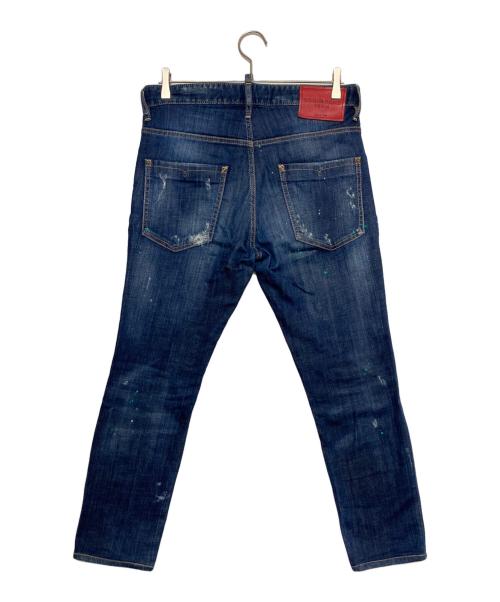DSQUARED2（ディースクエアード）DSQUARED2 (ディースクエアード) ダメージ加工デニムパンツ サイズ:46の古着・服飾アイテム