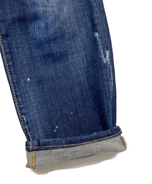 DSQUARED2（ディースクエアード）DSQUARED2 (ディースクエアード) ダメージ加工デニムパンツ サイズ:46の古着・服飾アイテム