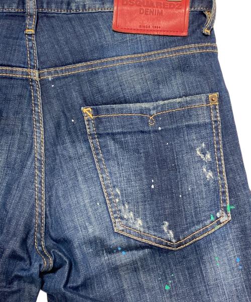 DSQUARED2（ディースクエアード）DSQUARED2 (ディースクエアード) ダメージ加工デニムパンツ サイズ:46の古着・服飾アイテム