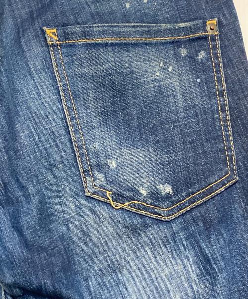 DSQUARED2（ディースクエアード）DSQUARED2 (ディースクエアード) ダメージ加工デニムパンツ サイズ:46の古着・服飾アイテム