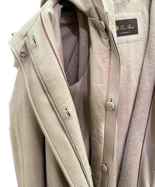 LORO PIANA（ロロピアーナ）LORO PIANA (ロロピアーナ) カシミヤ ジップコート グレー サイズ:40の古着・服飾アイテム