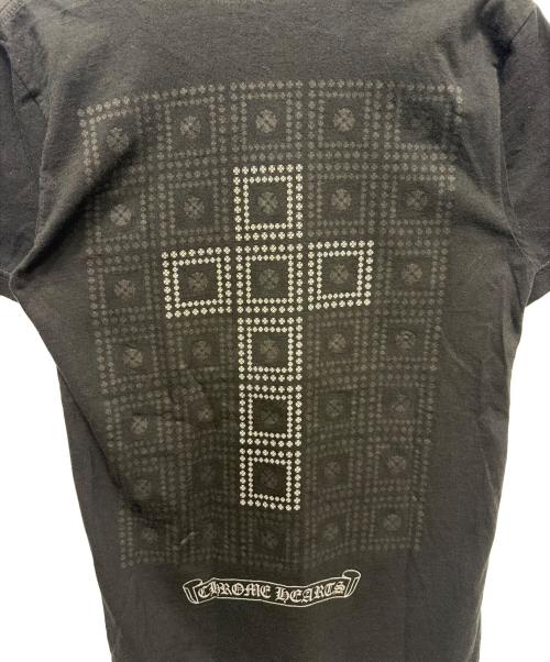 CHROME HEARTS（クロムハーツ）CHROME HEARTS (クロムハーツ) ポケットTシャツ/ポケット付きロゴTシャツ ブラック カットソー ブラック サイズ:Sの古着・服飾アイテム